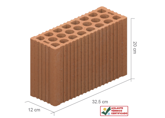 NOVACERAMIC NOVABLOCK MULTIPERFORADO 12